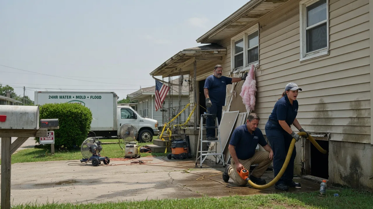 Water Damage Repair in Folsom, WV near me
